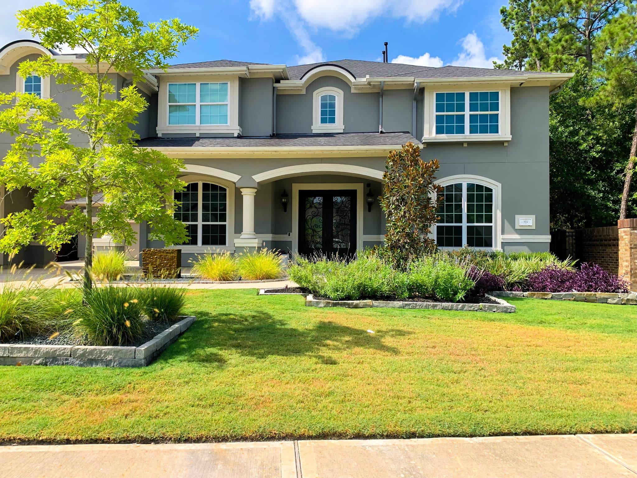 Drainage project in The Woodlands