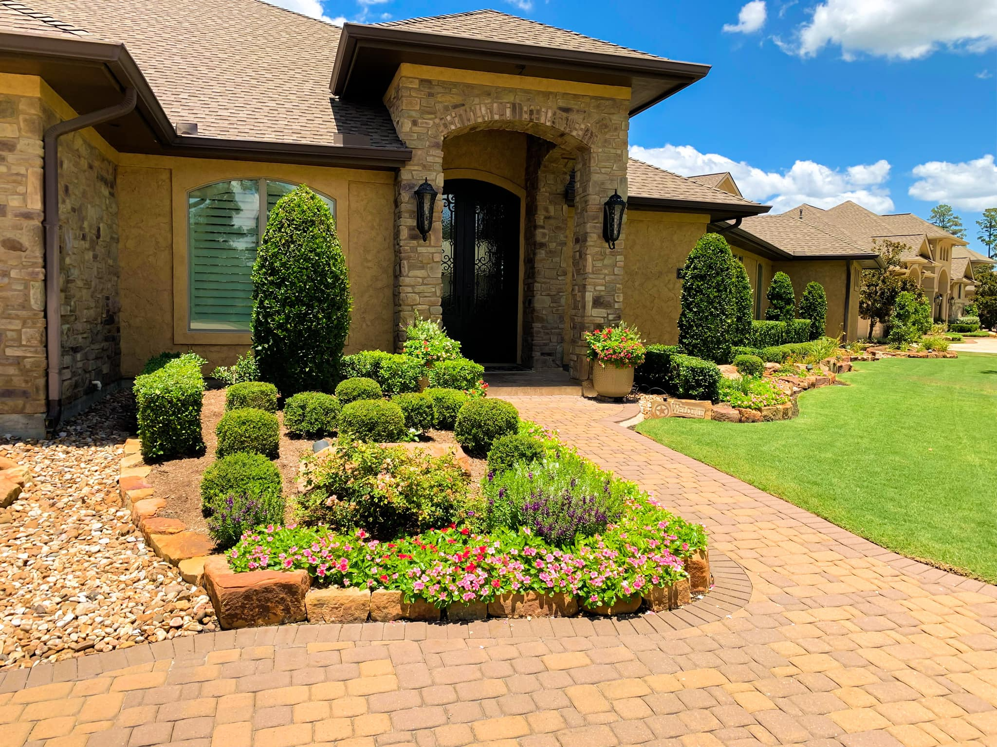 Irrigation project in Conroe