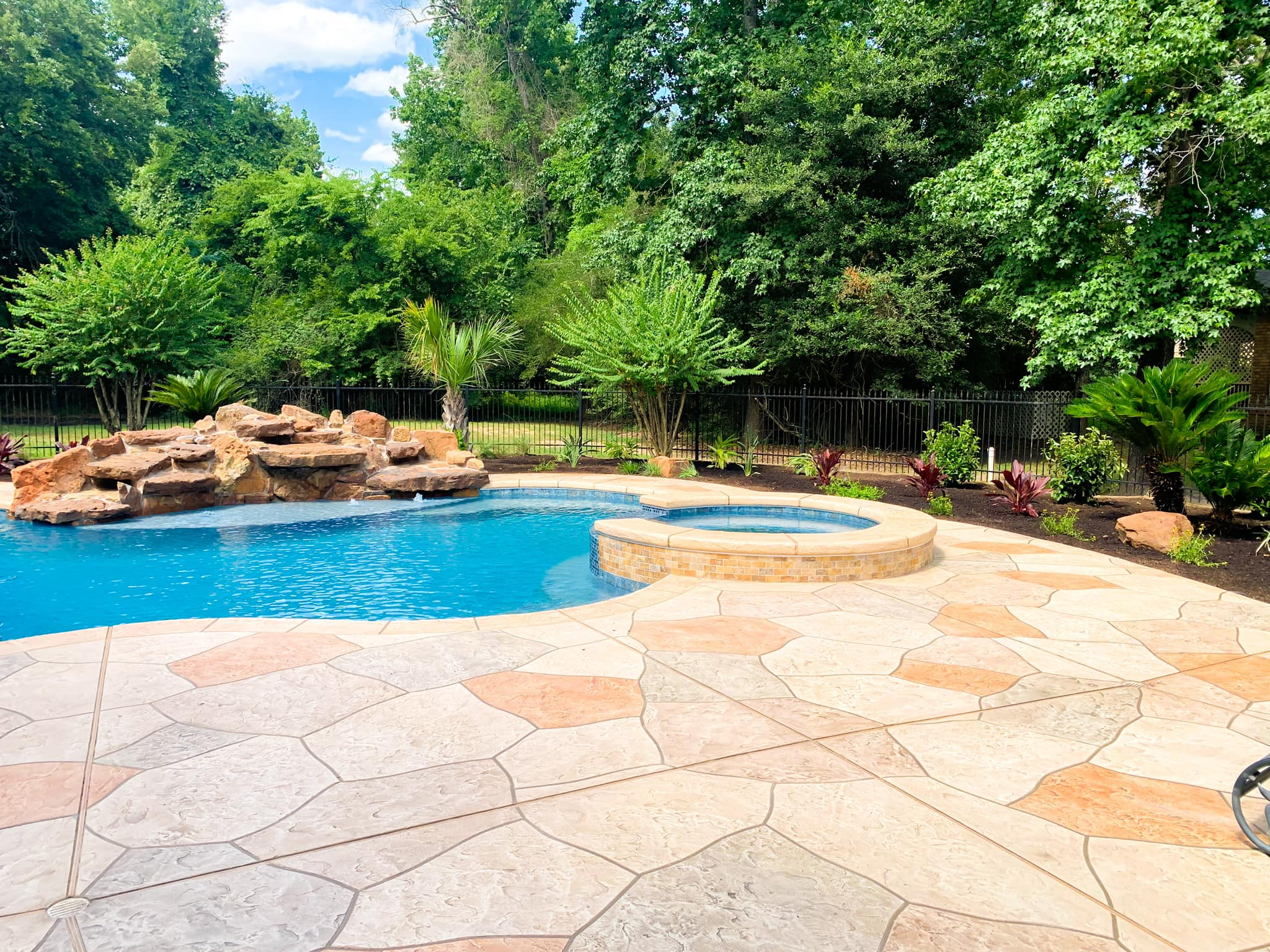 Landscaping project showcase